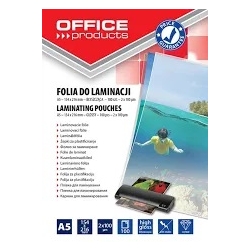 Folia do laminatora A-5 80mic /100szt./ OFFICE